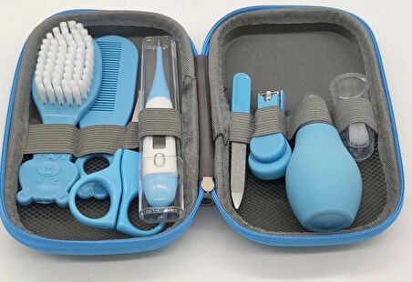 BERSİSA 9'lu Bebek Bakım Seti – Yeni Doğanlar Için Eksiksiz Çanta