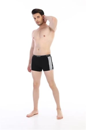 Çift Kaplan 850 Biyeli Likralı Erkek  Boxer