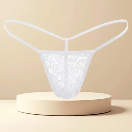 Kadın Premium Dantelli G-string 3’lü Külot Takımı