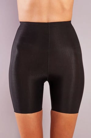 Girdle  Hight Waist Micro Short Corset, Siyah Toparlayıcı Normal Bel  Korse