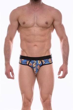 Erkek  Desenli Slip