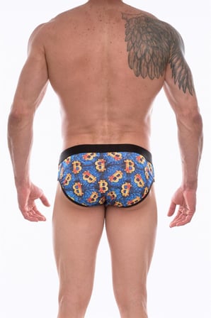 Erkek  Desenli Slip