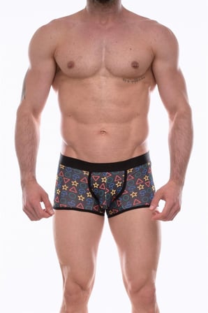 Don Moris Erkek  Desenli Mini Boxer