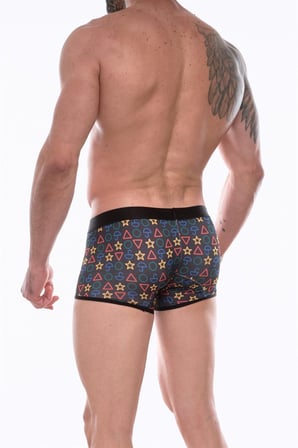 Don Moris Erkek  Desenli Mini Boxer