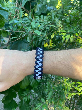 BEŞİKTAŞ BİLEKLİK PARACORD SHARK MODELİ