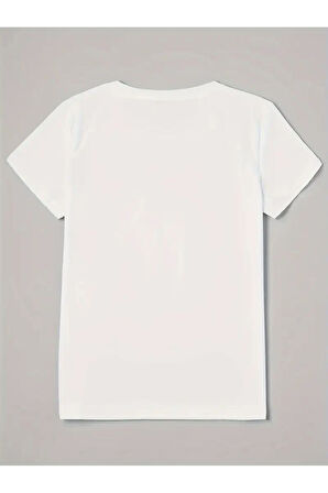 Unisex Best Mom Ever Baskılı Oversize T-shirt