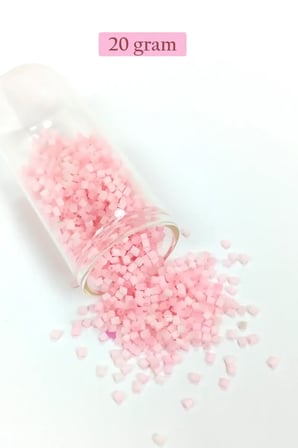 Kesme Cam Boncuk 2mm - 4 Renk - Toplam 80 Gram - BNC446
