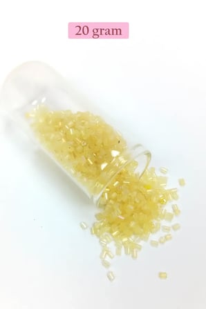 Kesme Cam Boncuk 2mm - 4 Renk - Toplam 80 Gram - BNC435