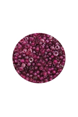 Dökme Cam Kum Boncuk (11/0) 2 mm - 60 Gram -  Mor - BNC040
