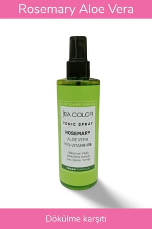 Rosemary Aloe Vera Özlü Dökülme Karşıtı Saç Derisi Toniği Pro-vitamin B5 220 ml