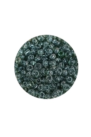 Dökme Cam Kum Boncuk (8/0) 3 mm - 60 Gram - Şeffaf Gri - BNC215