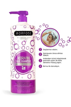 Keratin Şampuan 1000 ML - Besleyici Koruyucu Etki