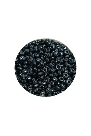 Dökme Cam Kum Boncuk (11/0) 2 mm - 20 Gram -  Koyu Yeşil - BNC019