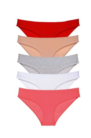 5 adet Süper Eko Set Likralı Kadın Slip Külot 525
