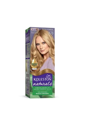 Naturals Saç Boyası Açık Kumral 8/0