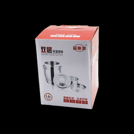 Paslanmaz Çelik 3'lü Sefer Tası 1.6L (200+500+900 ml) Metal Kulplu