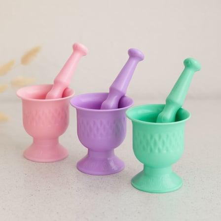 Renkli Plastik Havan (Sarımsak Dövecek)