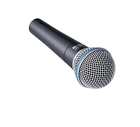 Shure Beta 58A Profesyonel Dinamik Vokal Mikrofon-Gri kapsül