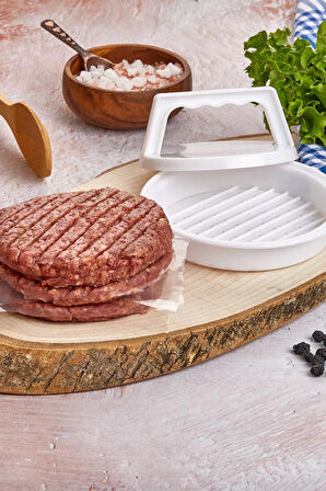 Hamburger ve Köfte Kalıbı Köfte Presi Şekillendirici Burger Press Pratik Köfte Yapma Aparatı