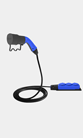 V2L 3'lü Uzatma Priz Adaptör - (BYD-SKYWELL) - (3m Kablolu)
