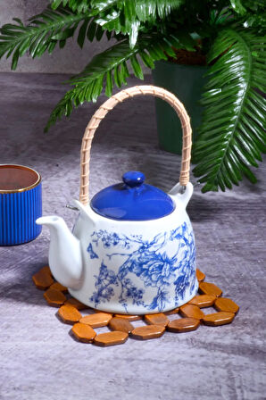 htsp Diyarı Bambu 18 Cm Kare Nihale Çaydanlık Altlığı Tencere Altlığı şmd al 1122015