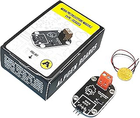 ALPGEN ROBOTICS Piezo Elektrik Sensör Modülü Boards M088 Arduino Raspberry Uyumlu