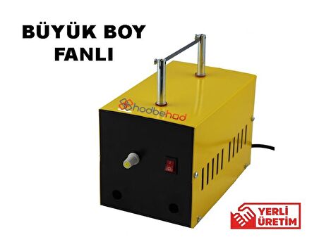 Büyük Rezistans Sıcaklık Ayarlı Etiket Kurdele Sıcak Kesim Makina