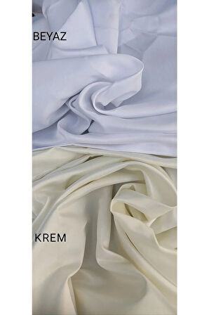 Beyaz Saten Güneşlik