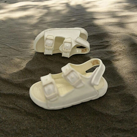 ÇOCUK UNISEX BEJ SANDALET
