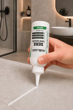 1 Adet Hazır Derz Dolgu Macunu 220 Gr Beyaz, Fayans Seramik Mermer ve Cam Mozaik Derz Tamir Dolgusu, Suya Dayanıklı, Hızlı Kuruyan, Esnek, Çatlama Yapmayan, İç Dış Mekan, Tüp Uçlu Kolay Uygulama