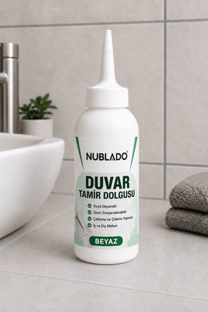 1 Adet Hazır Derz Dolgu Macunu 220 Gr Beyaz, Fayans Seramik Mermer ve Cam Mozaik Derz Tamir Dolgusu, Suya Dayanıklı, Hızlı Kuruyan, Esnek, Çatlama Yapmayan, İç Dış Mekan, Tüp Uçlu Kolay Uygulama