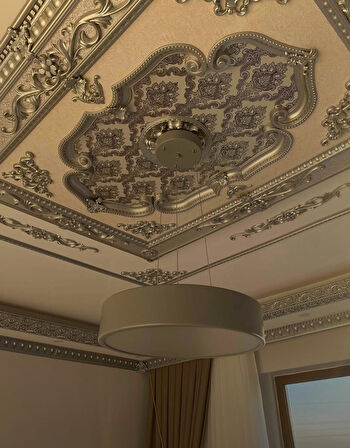 Drum 40cm ( Beyaz Kasa, 4000k Işık Rengi ) Modern Sarkıt Led Avize, Salon, Mutfak, Yatak Odası