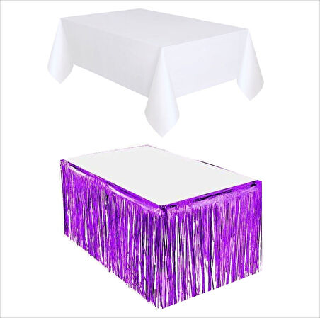 Beyaz Masa Örtüsü, Mor Masa Eteği