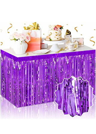 Beyaz Masa Örtüsü, Mor Masa Eteği