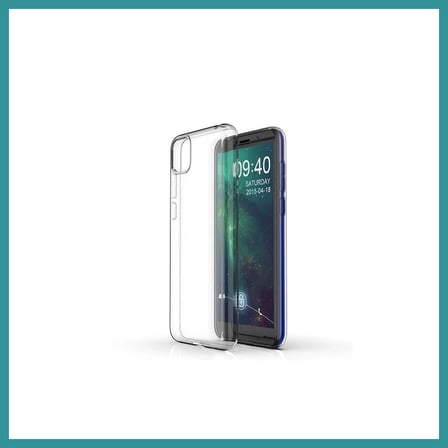 BT Teknik Huawei Y5P Kılıf Lüx Şeffaf Silikon - Şeffaf BEZ