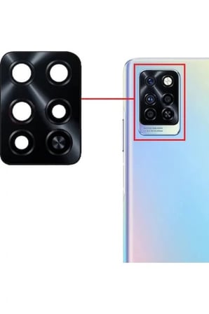 BT Teknik Infinix Note 10 Pro Uyumlu Arka Kamera Lensi BEZ
