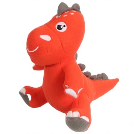 BT Teknik Dino Peluş Oyuncak Turuncu 25 cm BEZ