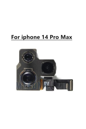 BT Teknik iPhone 14 Pro Max Uyumlu Orijinal Arka Kamera BEZ