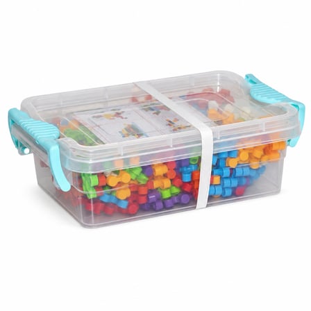 BT Teknik 470 Mozaik Kutulu Puzzle Küçük (80PCS) BEZ
