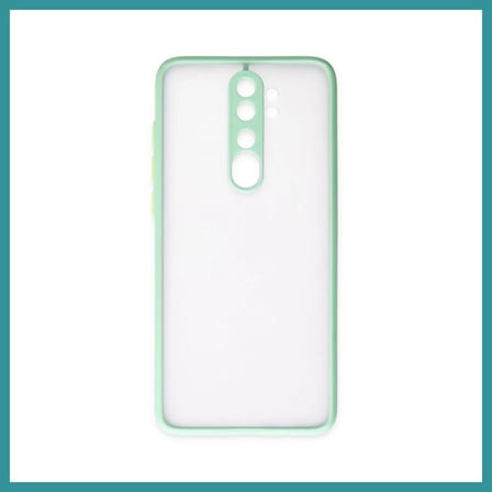 BT Teknik Redmi Note 8 Pro Kılıf Montreal Silikon Kapak - Turkuaz BEZ