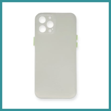 BT Teknik iPhone 12 Pro Kılıf PP Ultra İnce Kapak - Beyaz BEZ