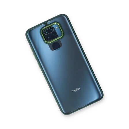 BT Teknik Redmi Note 9 Kılıf Dora Kapak - Haki Yeşil BEZ