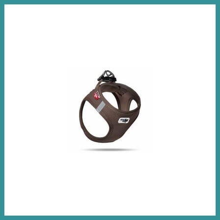 Curli Vest Köpek Göğüs Tasması Air-Mesh Brown 3XS BEZ