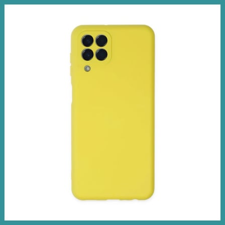 BT Teknik Samsung Galaxy M33 Kılıf Nano içi Kadife Silikon - Sarı BEZ