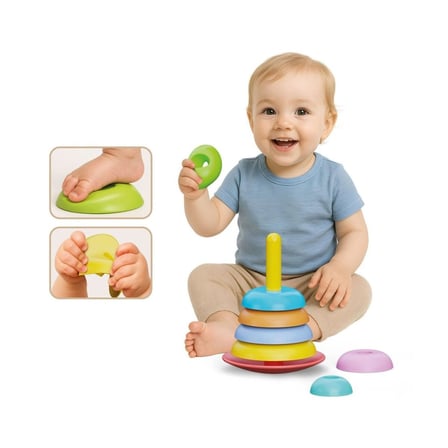 BT Teknik 04077 Yumuşak Sallanan Halkalar BEZ