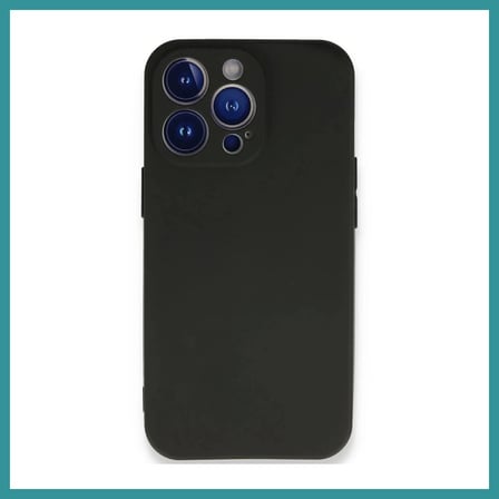 BT Teknik iPhone 14 Pro Max Uyumlu Kılıf First Silikon - Siyah BEZ