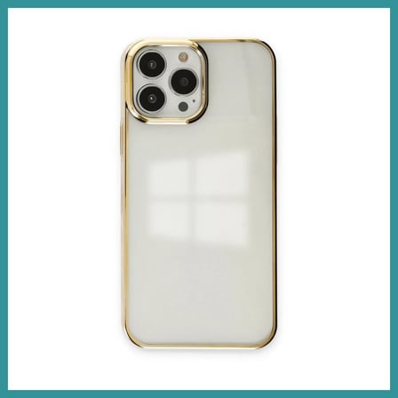 BT Teknik iPhone 14 Pro Uyumlu Kılıf Element Silikon - Gold BEZ