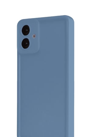 BT Teknik Samsung Galaxy A07 4G Uyumlu Viera Silikon - Mavi BEZ
