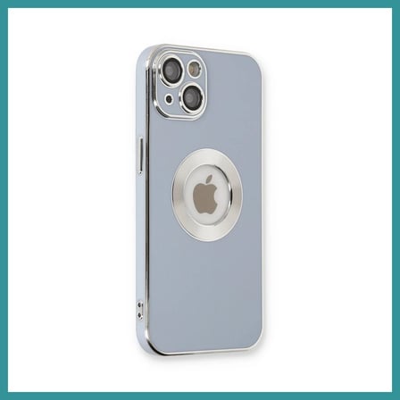 BT Teknik iPhone 14 Plus Uyumlu Kılıf Store Silikon - Sierra Blue BEZ