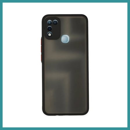 BT Teknik İnfinix Hot 10 Play Uyumlu Kılıf Montreal Silikon Kapak - Siyah BEZ